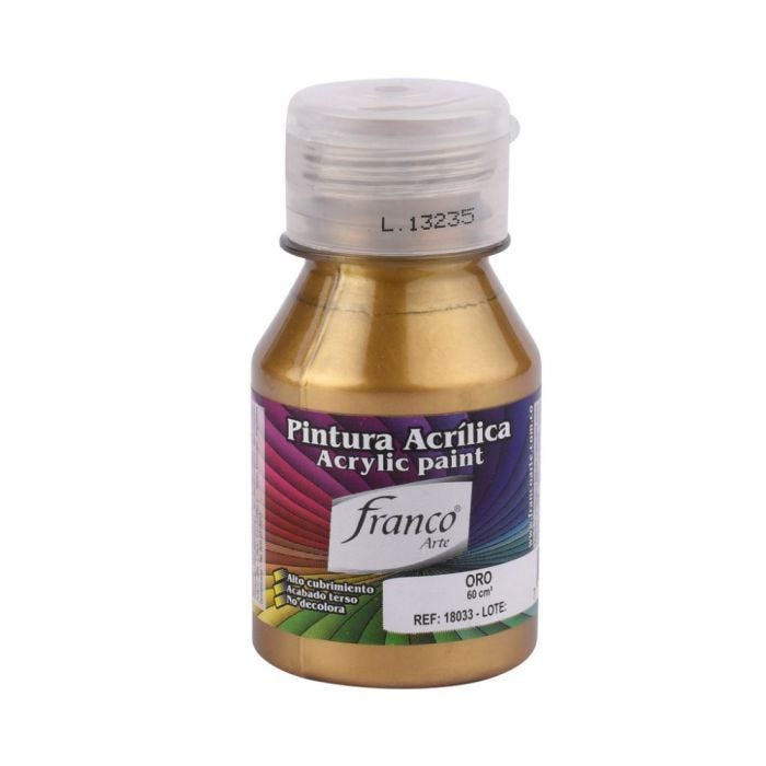 PINTURA ACRILICA ORO ANTIGUO DE 60ML FRANCO