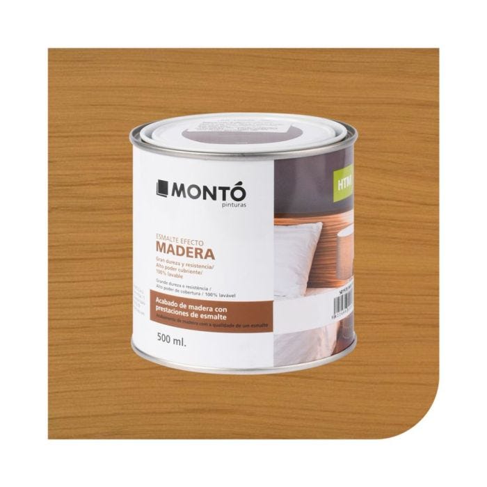 HTM pintura efecto madera 500 ml