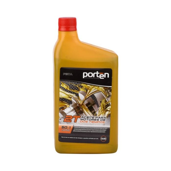 ACEITE PARA MOTOR DE 2 TIEMPOS DE 1 LITRO (20107) PORTEN