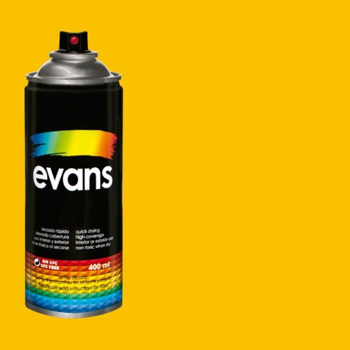 PINTURA EN SPRAY EVANS AMARILLO MEDIO