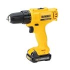 Taladro inalámbrico cd de 3/8 pulgada y 12 voltios DEWALT