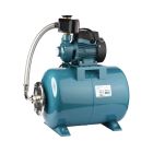 Sistema hidroneumático periférica de 1/2HP 1 x 1 pulgada 110 voltios y 24 litros LEO