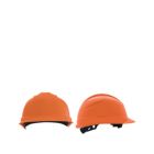 Casco Quartz rachet de polipropileno naranja DELTA