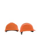 Casco zircón rachet de polipropileno naranja DELTA