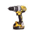 TALADRO INALAMBRICO PERCUTOR DE 1/2" BATERIA 20V 820UWO 2X5AH DEWALT