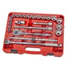 JUEGO DE 24 DADOS MANDO DE 1/2" 6PT 10-32MM JTC TOOLS