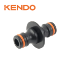 Conector para acoplar 2 mangueras de jardín KENDO