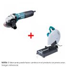 KIT TRONZADORA 14" + AMOLADORA 41/2" MAKITA