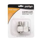 Conector giratorio Swivel de 1/4 pulgada PORTEN