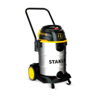 ASPIRADORA 8 GALONES 6 HP ACERO INOXIDABLE PARA SECO HUMEDO STANLEY