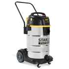 ASPIRADORA DE 12 GALONES 6 HP ACERO INOXIDABLE 2 ETAPAS PARA SECO HUMEDO STANLEY