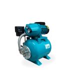 Sistema hidroneumático jet de 0.8hp 1 x 1 pulgada 110/220 voltios de tanque de 20 litros LEO