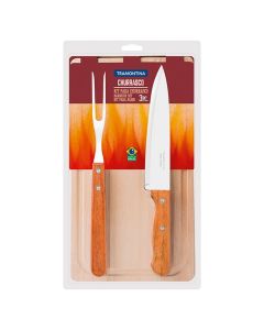 KIT DE ASADO 3 PIEZAS TRAMONTINA