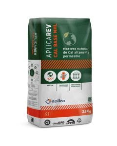 MORTERO REPARACION FACHADAS CAL BASE 25KG APLICAREV