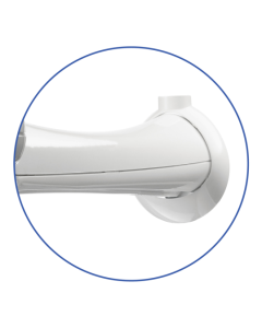 BRAZO PLÁSTICO BLANCO 30CM PARA DUCHA ASTRA
