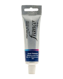 oleo profesional azul pthalo franco