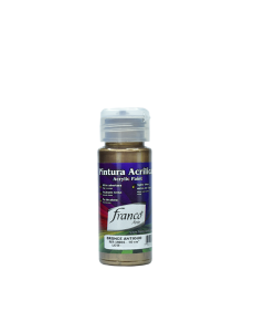 pintura acrilica bronce antiguo metalizado franco