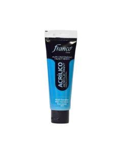 pintura acrilica profesional azul ceruleo franco