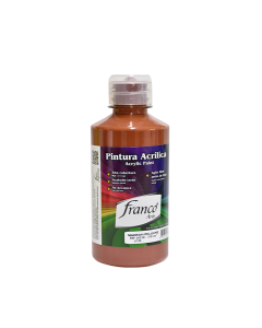 pintura acrilica marron peluche franco