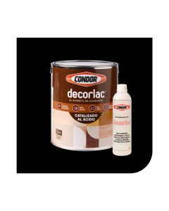 DECORLAC NEGRO BRILLANTE GALON CONDOR