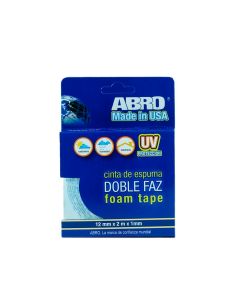 CINTA ESP DOBLE FAZ 12MMX2M ABRO