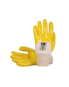 GUANTE ALGODON NITRILO AMARILLO #7 BODERO
