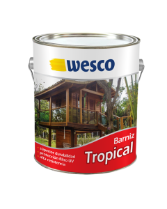 BARNIZ TROPICAL PARA EXTERIORES GALON WESCO