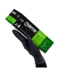 Guantes de Nitrilo Negro Caja talla 7