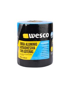 BANDA ASFALTICA AUTOADH DE 20 CENTIMETROS X 10 METROS WESCO