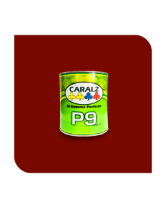 PINTURA POLIESTER COLOR MARRON 347 LITRO CARALZ