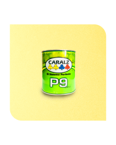 PINTURA POLIESTER COLOR PERLA AMARILLO ORO 176 LITRO CARALZ