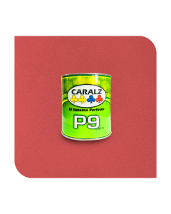 PINTURA POLIESTER COLOR PERLA ROJA 800 LITRO CARALZ