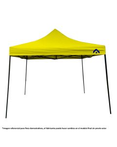 Carpa plegable Amarilla 3x3