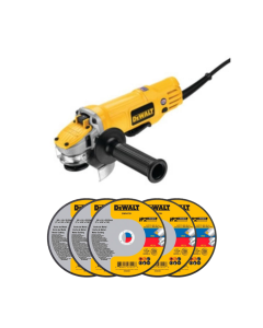 COMBO AMOLADORA DWE4120-B3+ 5 DISCOS