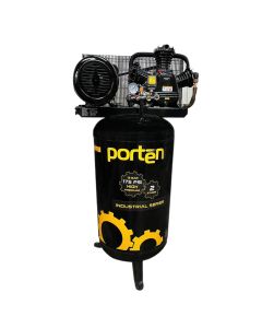 COMPRESOR DE AIRE INDUSTRIAL DE 7.5HP TANQUE DE 300 LITROS 175PSI 220V MONOFASICO PORTEN