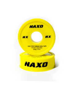 CINTA TEFLON BLANCO 19MM X 0.2MM 15MT NAXO