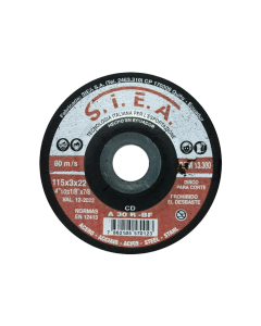 DISCO DE CORTE DE METAL SIEA 4.5"