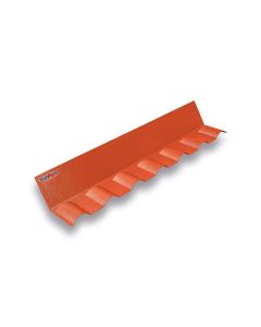 Conector Pared Teja PVC Duramit Rojo