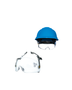 GAFA FUEGO TRANSPARENTE PARA CASCO QUARTZ Y ZIRCON