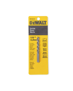 BROCA METAL HSS 1/8" DEWALT