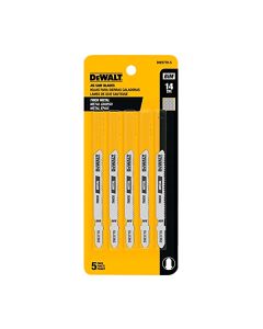 JUEGO DE 5 SIERRAS PARA METAL CORTE GRUESO DEWALT