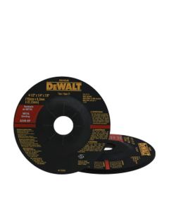 Disco desbaste para metal de 4 1/2 x 1/4 pulgada DEWALT