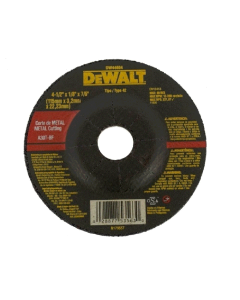 DISCO CORTE METAL 4-1/2 X 1/8 X 7/8" DEWALT