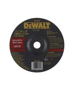 DISCO CORTE METAL 7 X 1/8 X 7/8" CD DEWALT