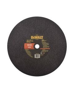 Disco de corte para metal de 14 x 7/64 pulgada plano DEWALT