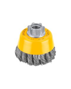 GRATA COPA TRENZADA 3" P' METAL DEWALT