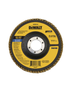 DISCO FLAP ZIRCONIO #80 4-1/2X7/8" DEWALT