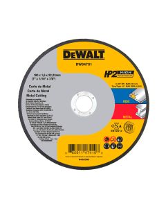 DISCO DE CORTE PARA METAL DE  7 X 1/16 DEWALT