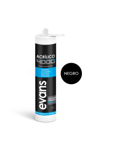SELLADOR ACRILICO 4000 NEGRO 300ML EVANS
