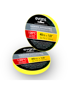 MASKING AUTOMOTRIZ 120°C 12MM 40YD EVANS